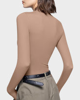 Long Sleeve Slim Fit Crew Neck Tee